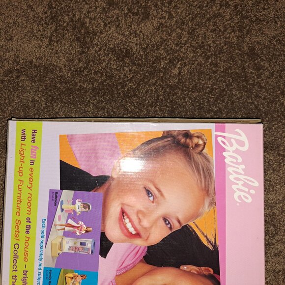 NIB VINTAGE 1999 Barbie Living in Style Light Up Kitchen Playset Mattel - Picture 3 of 12